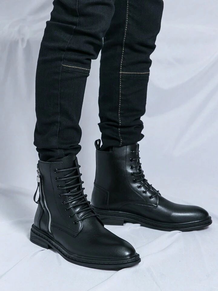 Men High Top Boots