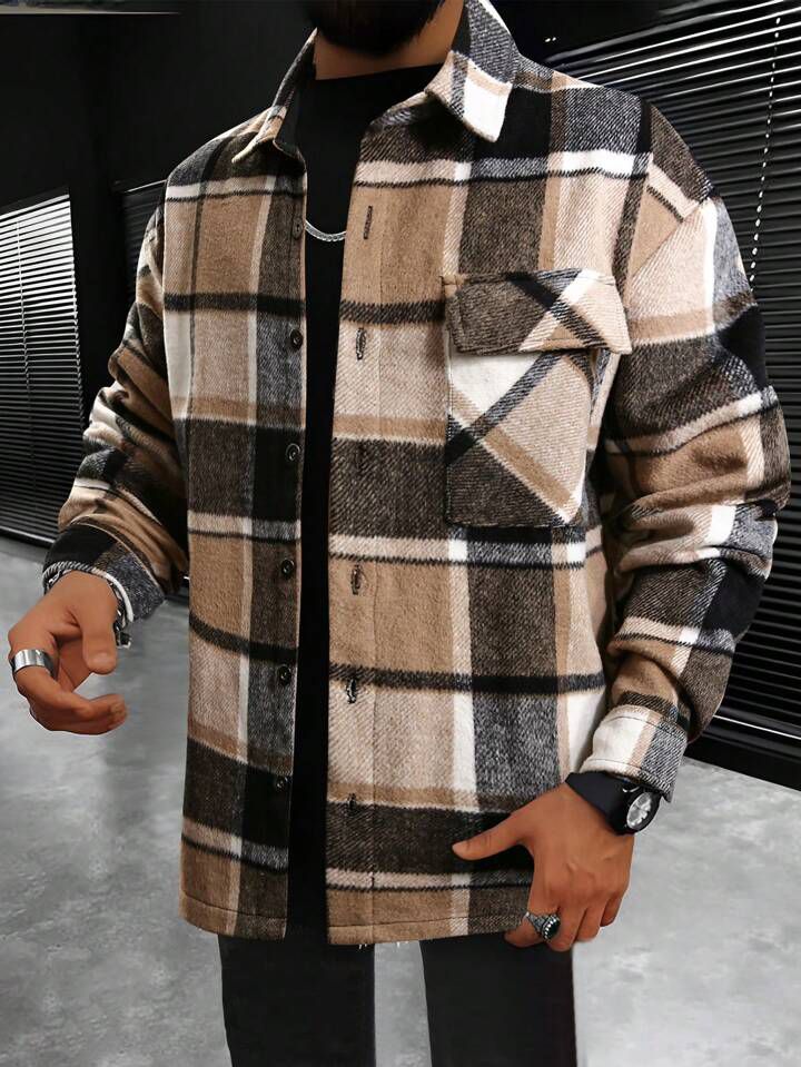 Loose Fit Men's Jackets