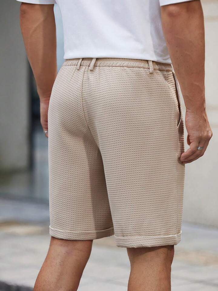 Men's Solid Color Wovens Shorts