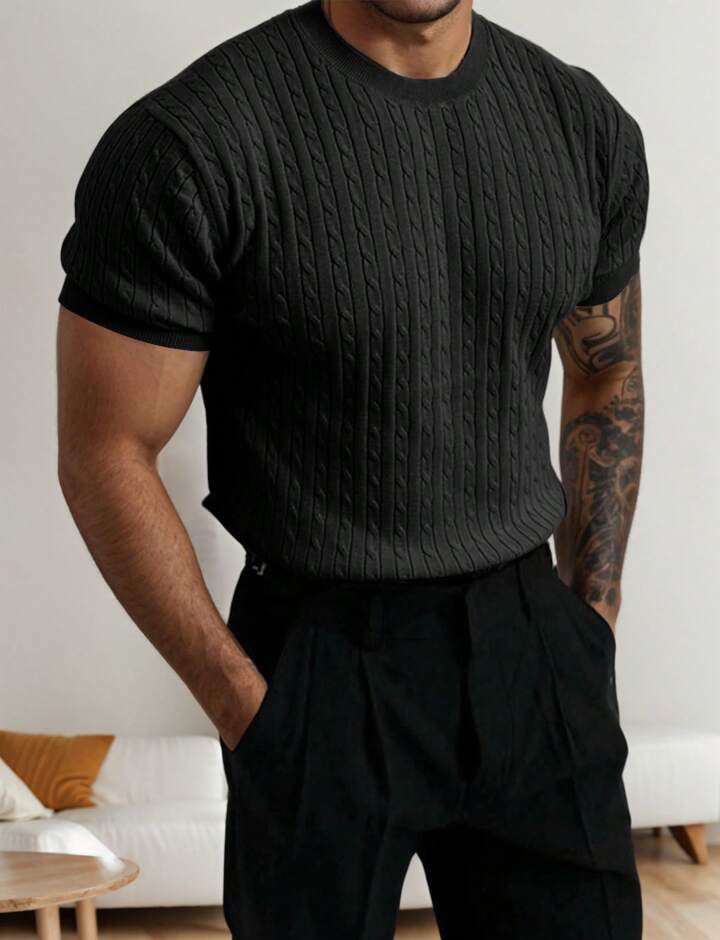 Autumn Men's Neck Pullover