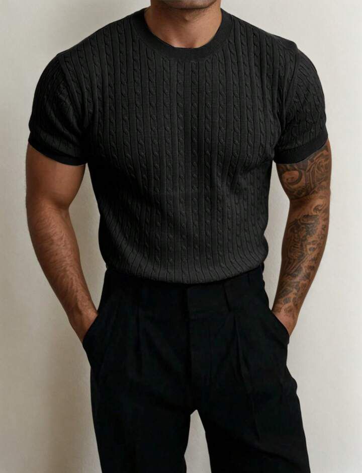 Autumn Men's Neck Pullover