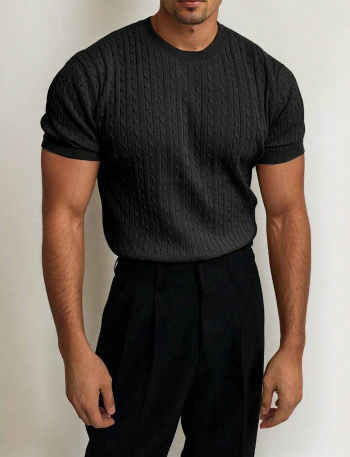 Autumn Men's Neck Pullover