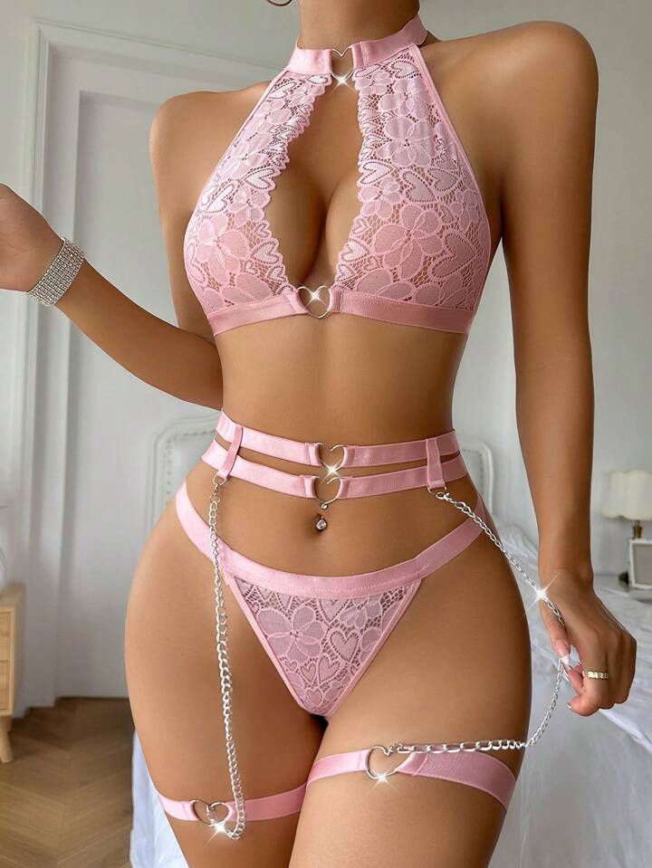 Floral Lace Ring Lingerie