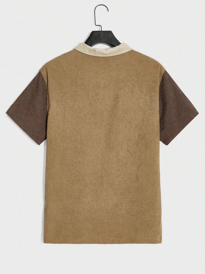 Polo Shirt With Contrast Color