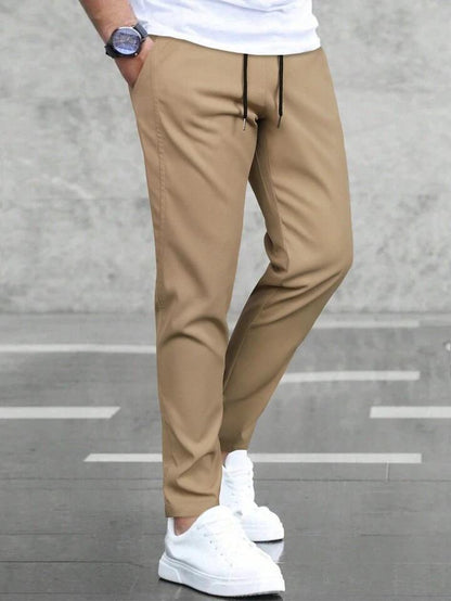 Men's Solid Waist Pocket