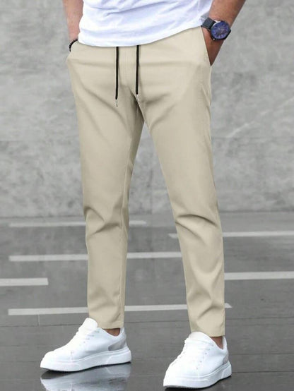 Men's Solid Waist Pocket