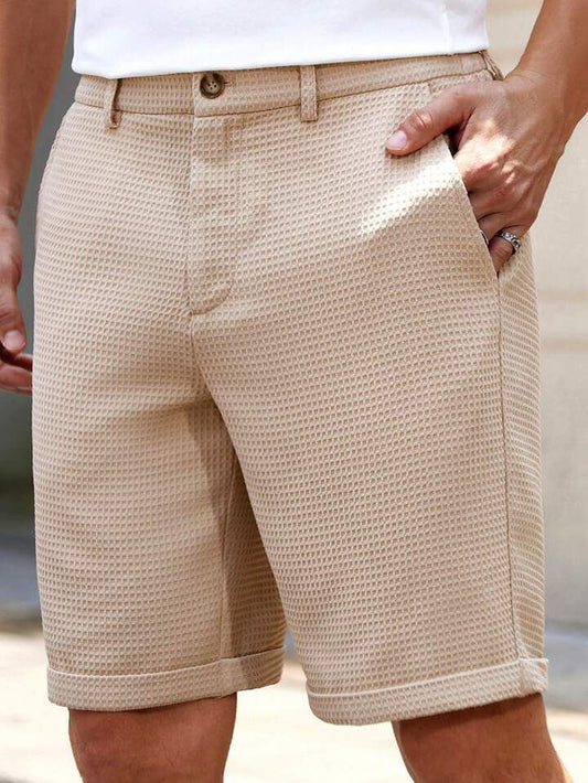 Men's Solid Color Wovens Shorts