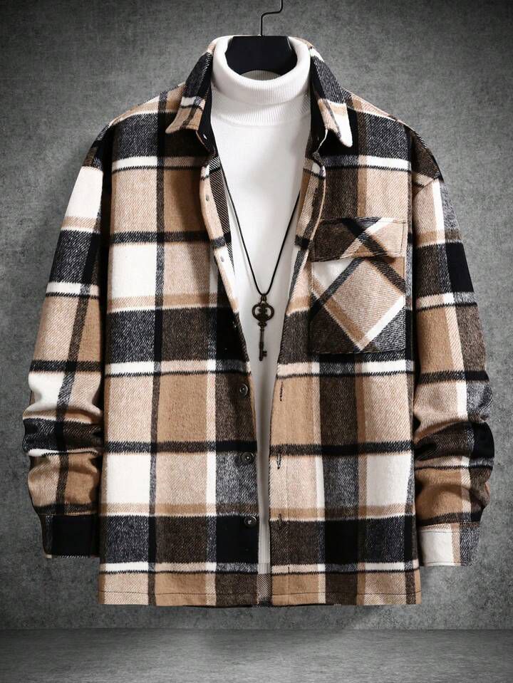 Loose Fit Men's Jackets