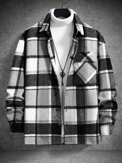 Loose Fit Men's Jacket
