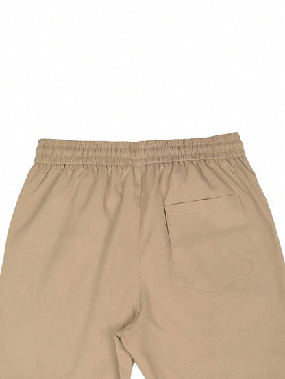 Men's Solid Waist Pocket
