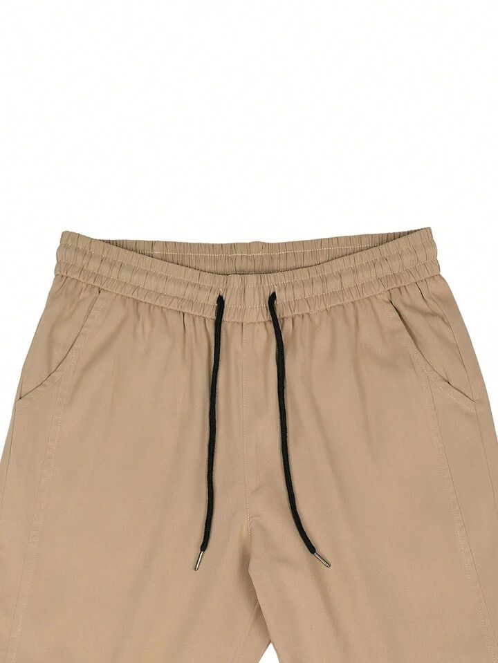 Men's Solid Waist Pocket