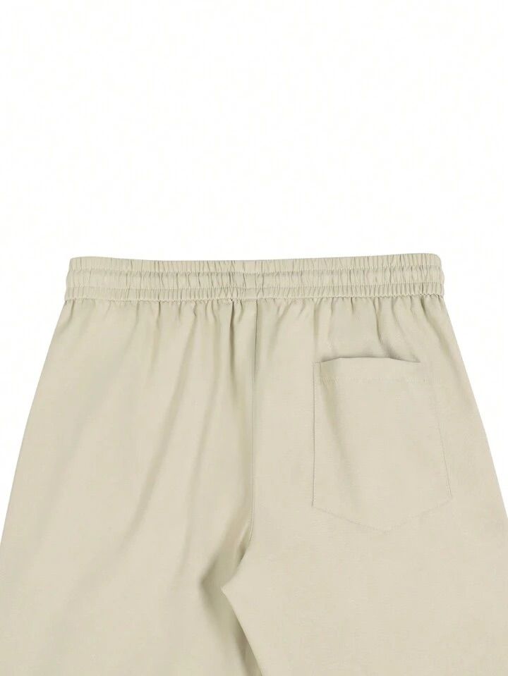 Men's Solid Waist Pocket