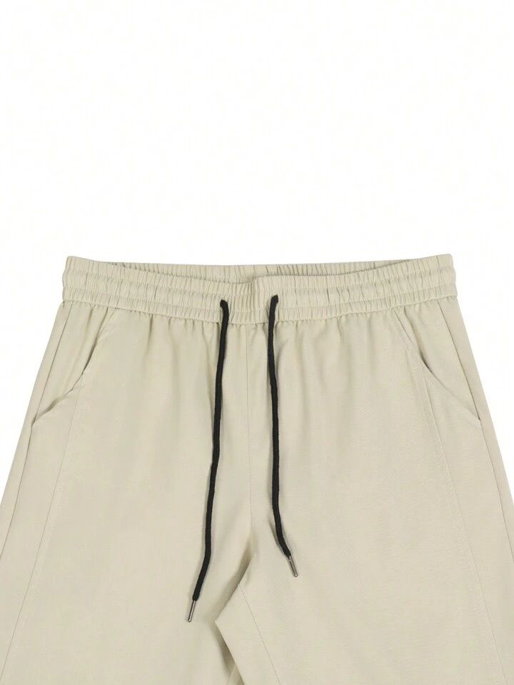 Men's Solid Waist Pocket