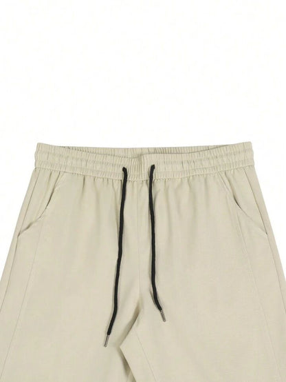 Men's Solid Waist Pocket