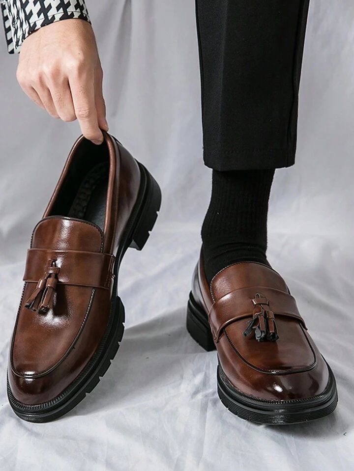 Men's  Tassel Leather Shoes