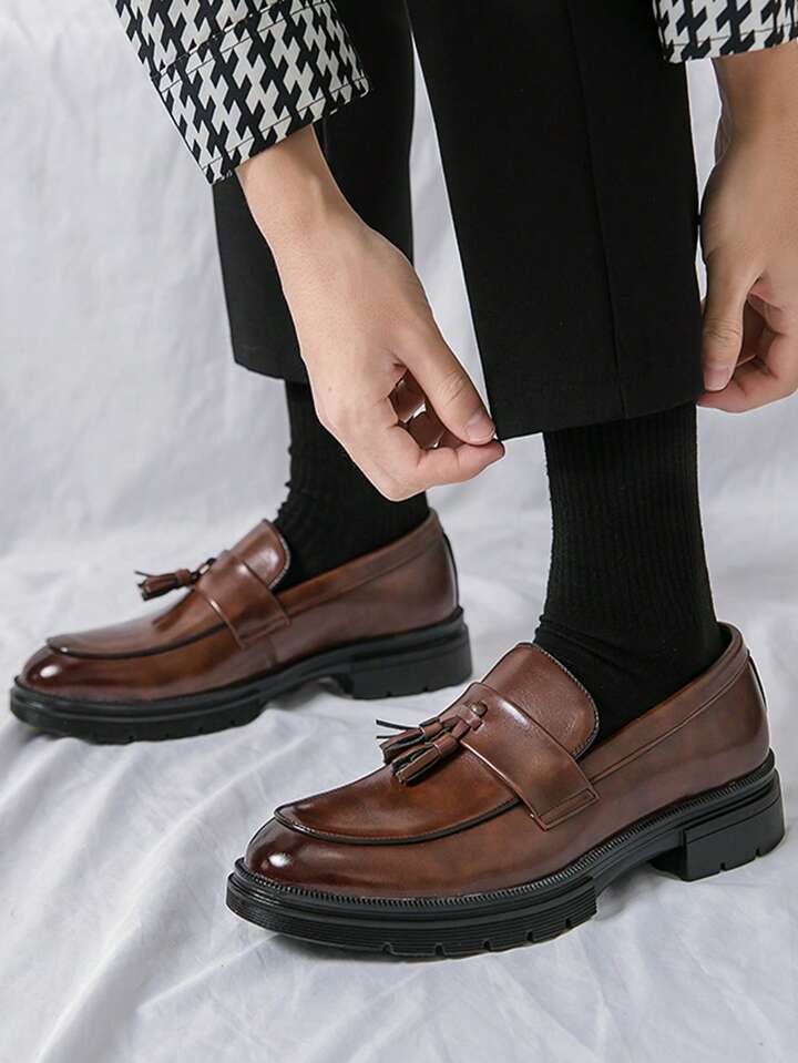 Men's  Tassel Leather Shoes