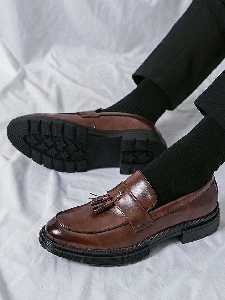Men's  Tassel Leather Shoes