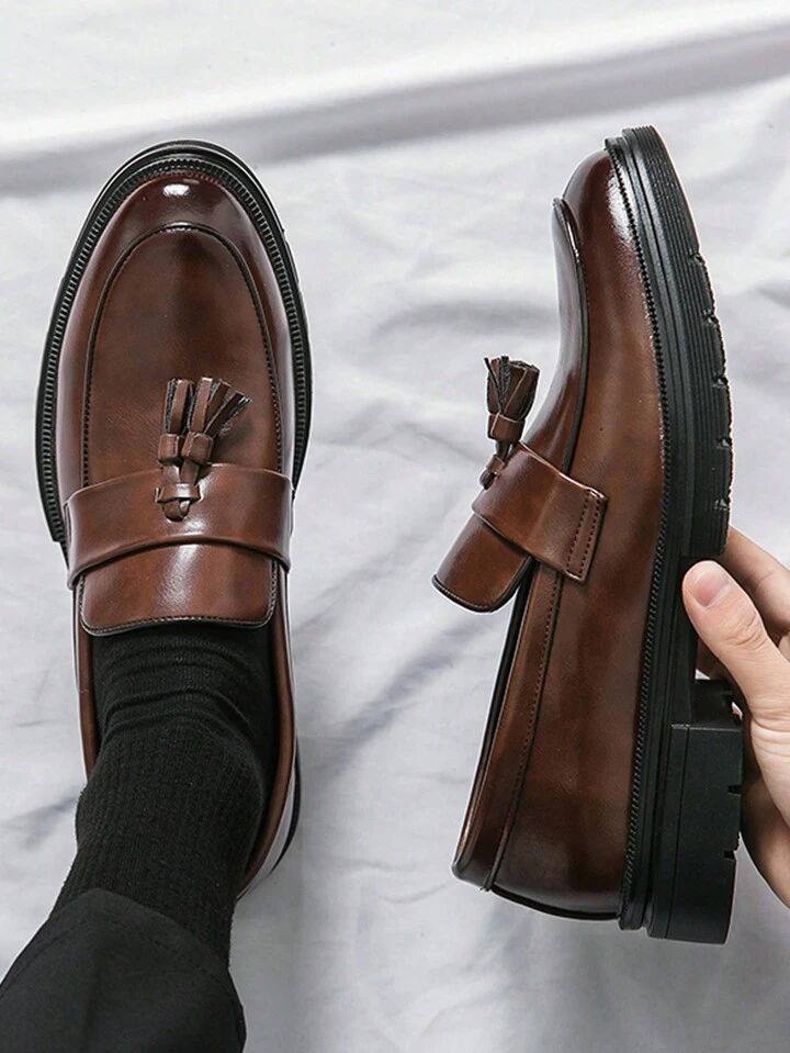 Men's  Tassel Leather Shoes