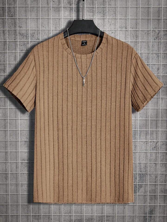 Men's Knitted Short T-Shirt