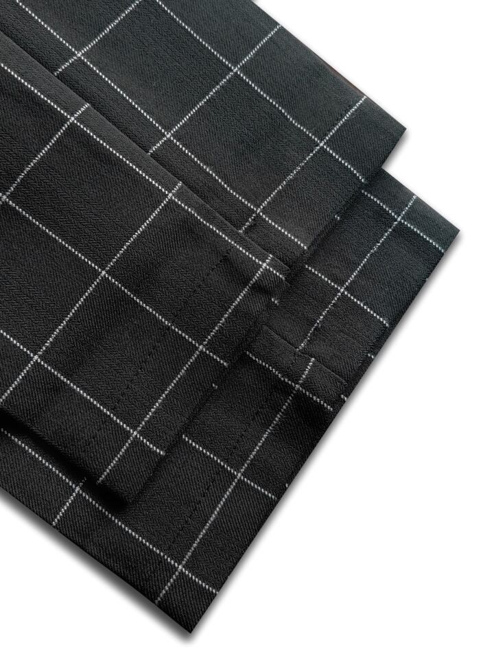 Plaid Sland Dress Pants