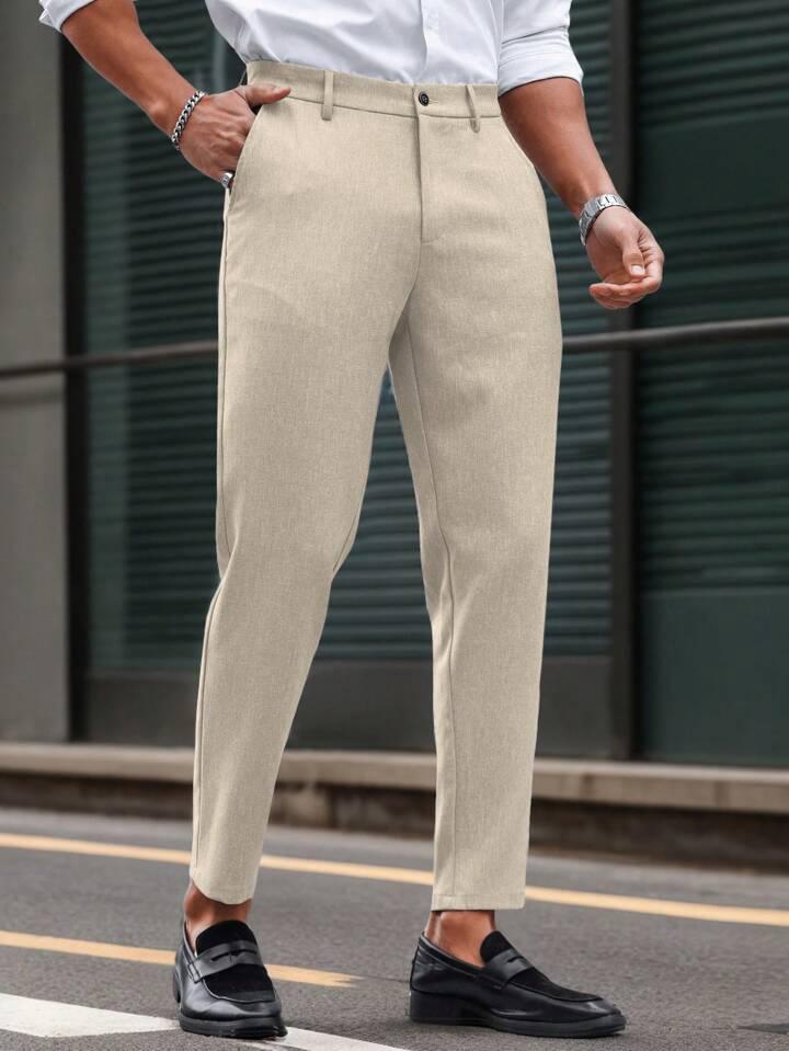 Slim Fit Suit Pants