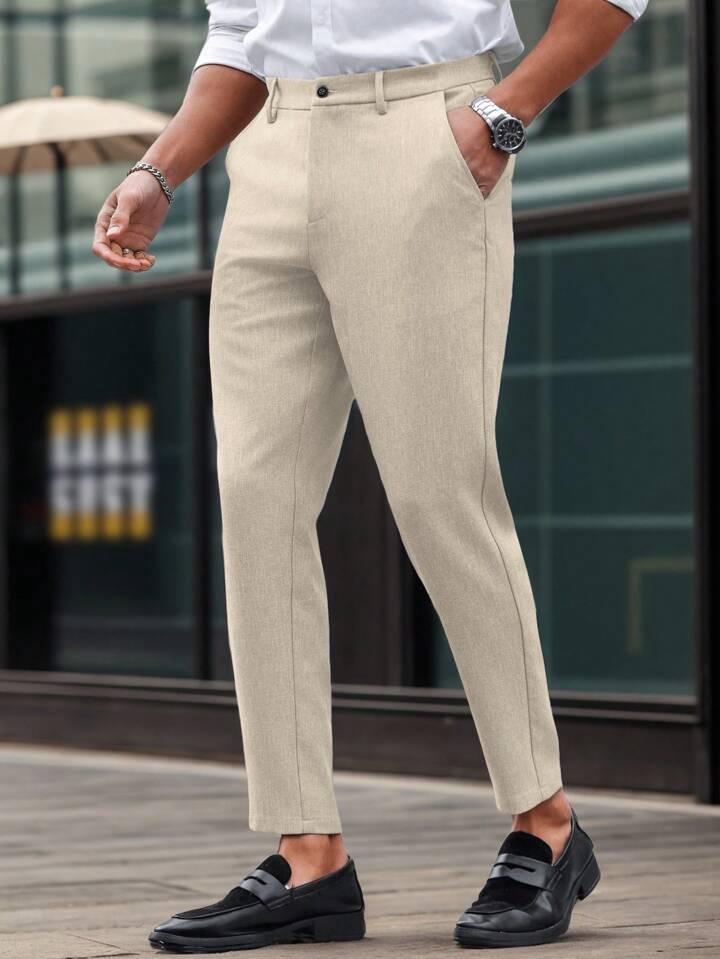 Slim Fit Suit Pants