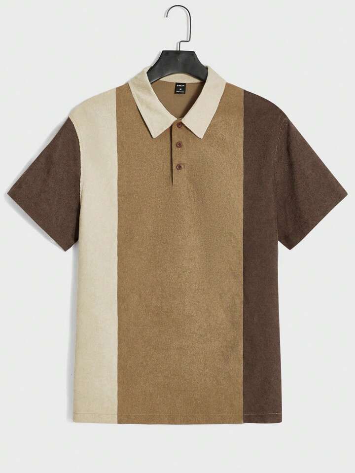 Polo Shirt With Contrast Color