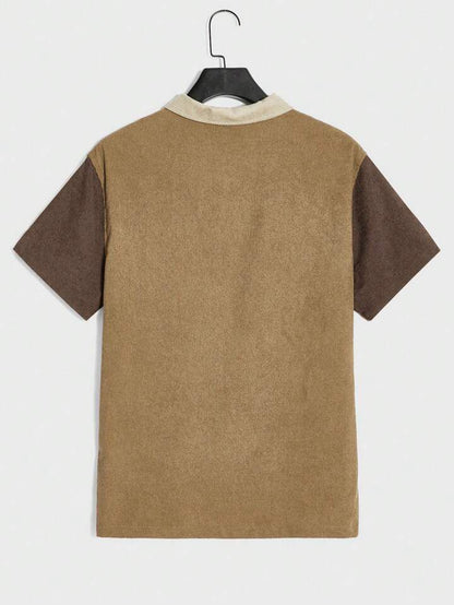Polo Shirt With Contrast Color